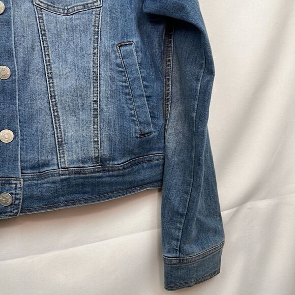 Ci Sono blue denim jean jacket size medium EUC - Picture 6 of 11